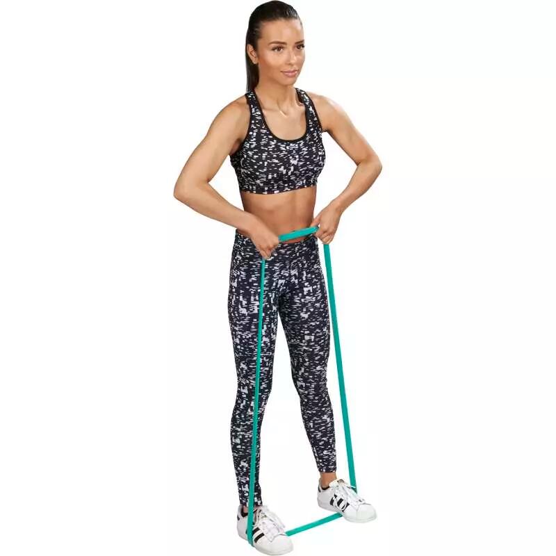 Guma oporowa Trendy Power Band średnia zielona 3/4