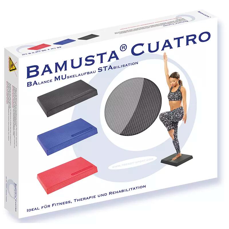 Viereckiger Balance-Ballen Trendy Bamusta Cuatro 48 x 39 x 6 cm anthrazit 6/6