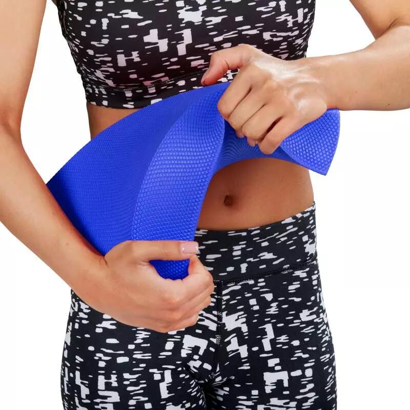 Attrezzo rettangolare per l'equilibrio Trendy Bamusta Cuatro 48x39x6 cm blu 3/4