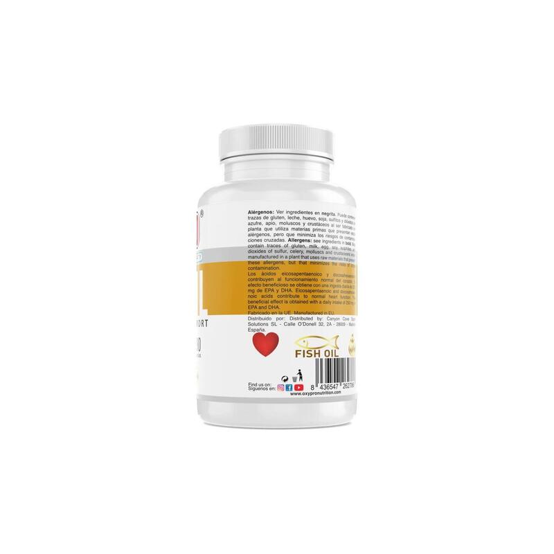 FISH OIL (omega 3)-90 Perlas De 1000mg