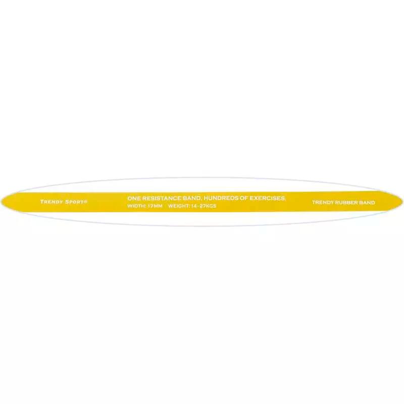 Nastro di resistenza Trendy Power Band (debole, giallo) 2/4