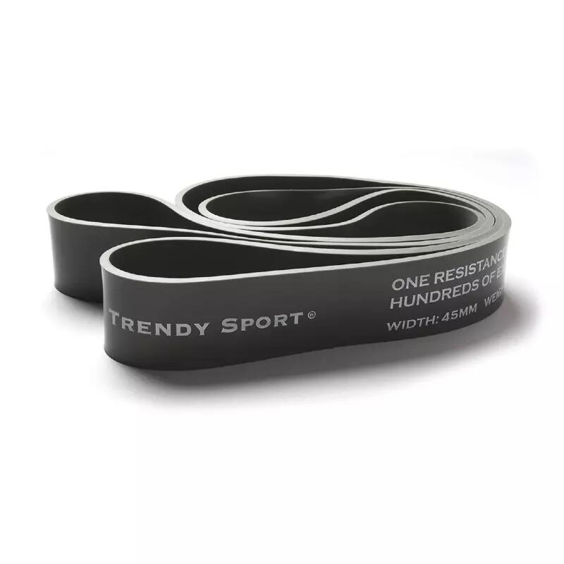 Gummiband Trendy Power Band, stärkste Ausführung, grau 3/5