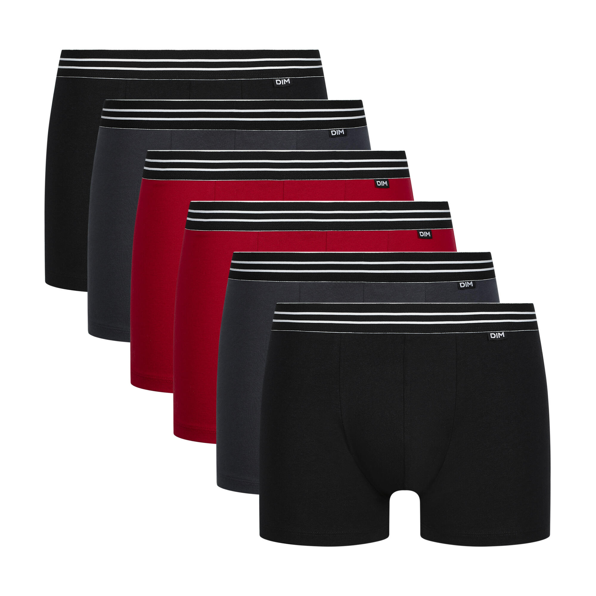 Lot de 6 Boxers Coton Respirant Homme EcoDim 3/6