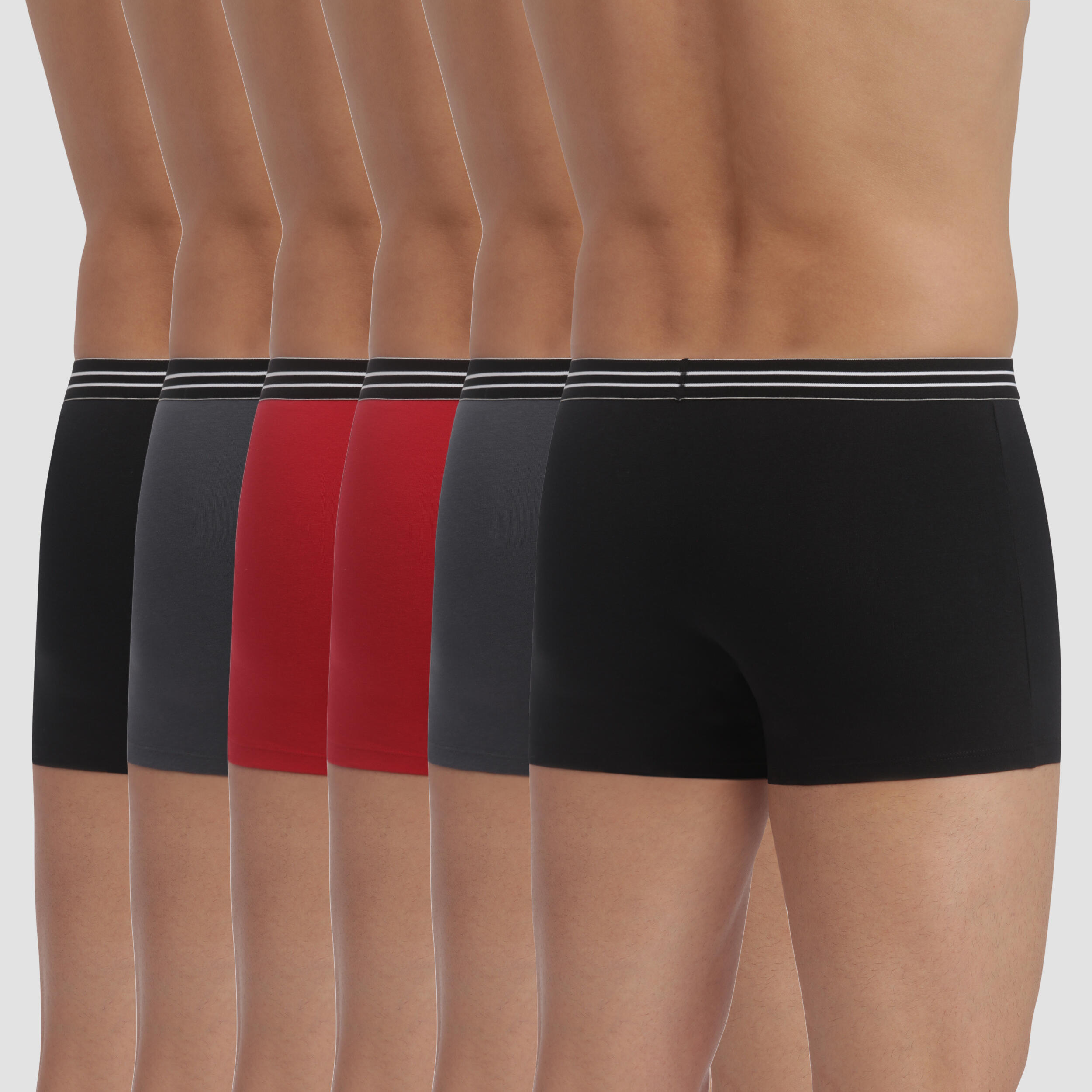 Lot de 6 Boxers Coton Respirant Homme EcoDim 2/6