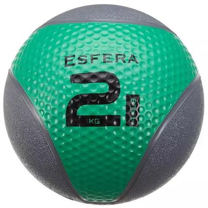 Piłka lekarska Trendy Esfera Premium gumowa 2 kg zielona