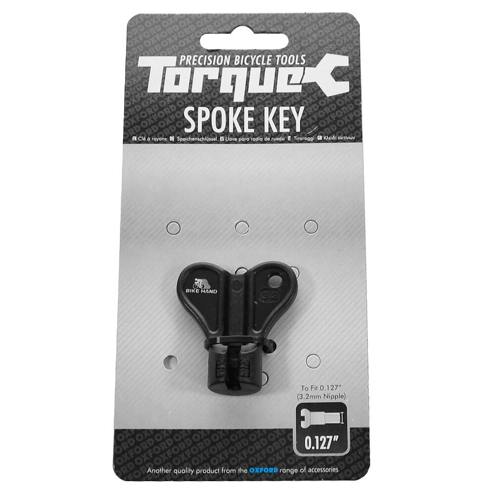 OXFORD Torque Spoke Key 3.2mm Black Bike tool
