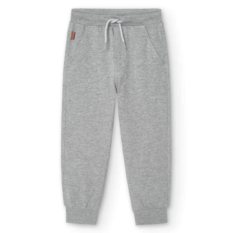 Pantalón felpa Gimnasia Niño Boboli Gris