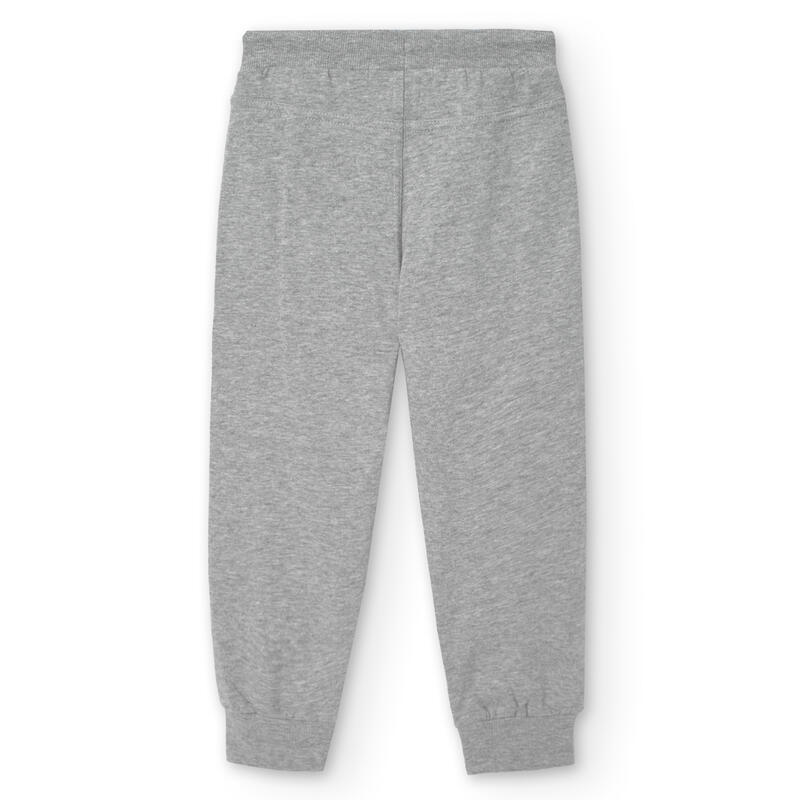 Pantalón felpa Gimnasia Niño Boboli Gris