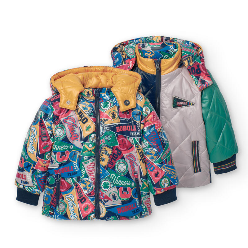 Parka Trekking Niño Boboli Azul