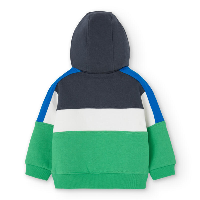 Sudadera Gimnasia Niño Boboli Verde