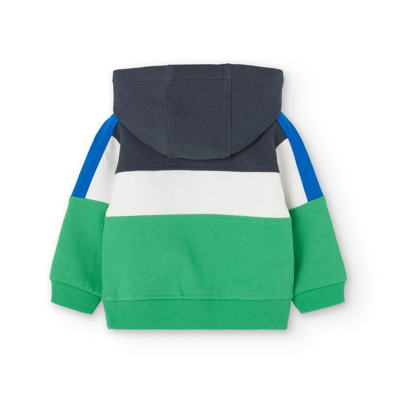 Sudadera Gimnasia Niño Boboli Verde