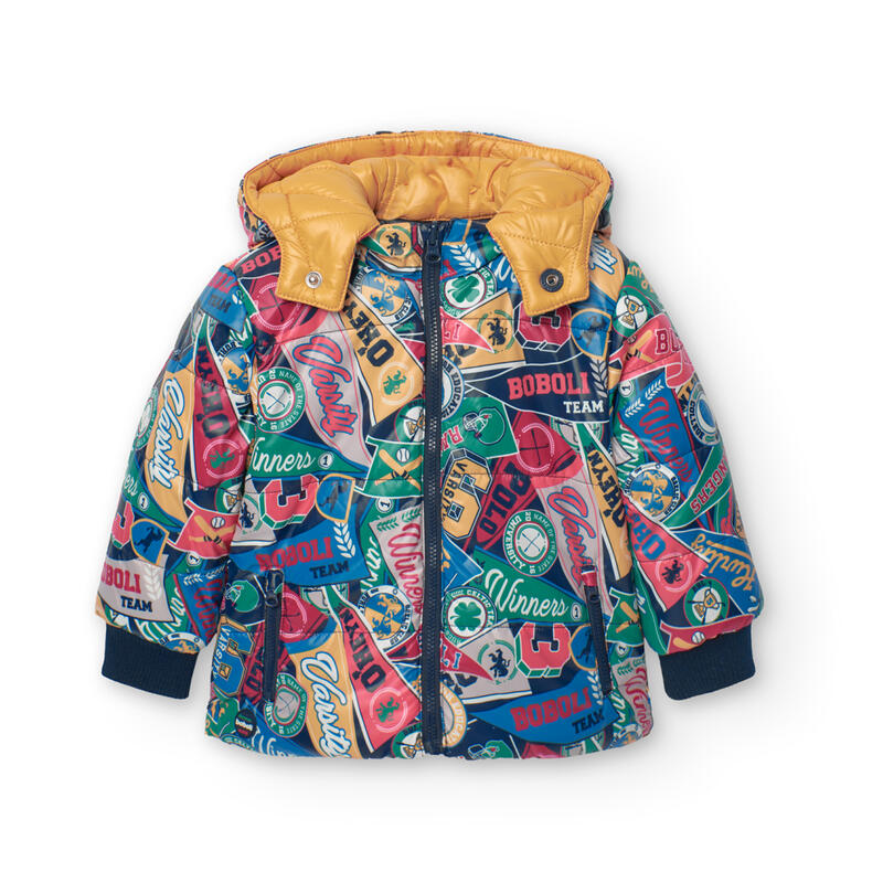 Parka Trekking Niño Boboli Azul