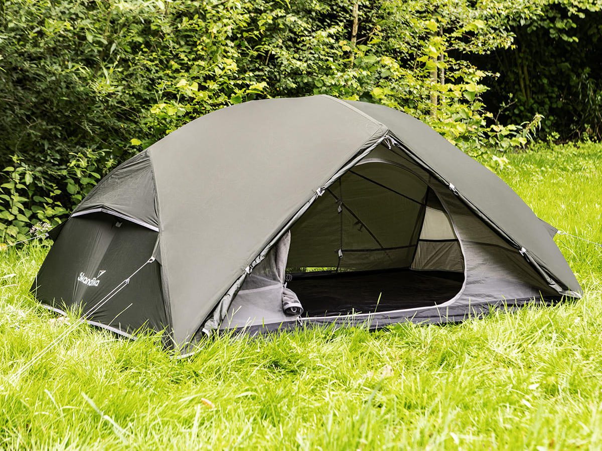 Tenda de trekking Vatn - 2 pessoas - Túnel - Ultraleve - Montagem rápida 2/7
