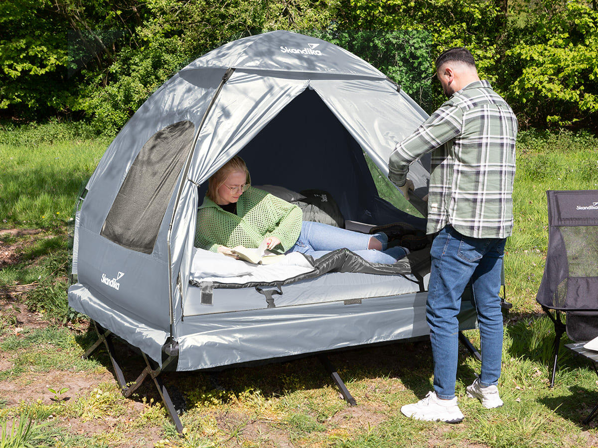 Tent Bed 2 pers – Haug – Verhoogd campingbed – luchtmatras - Sleeper Technology 2/7