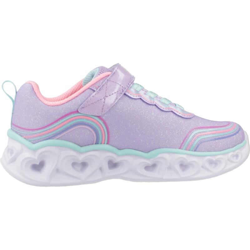 Zapatillas niña Skechers Heart Lights - Retro Violeta