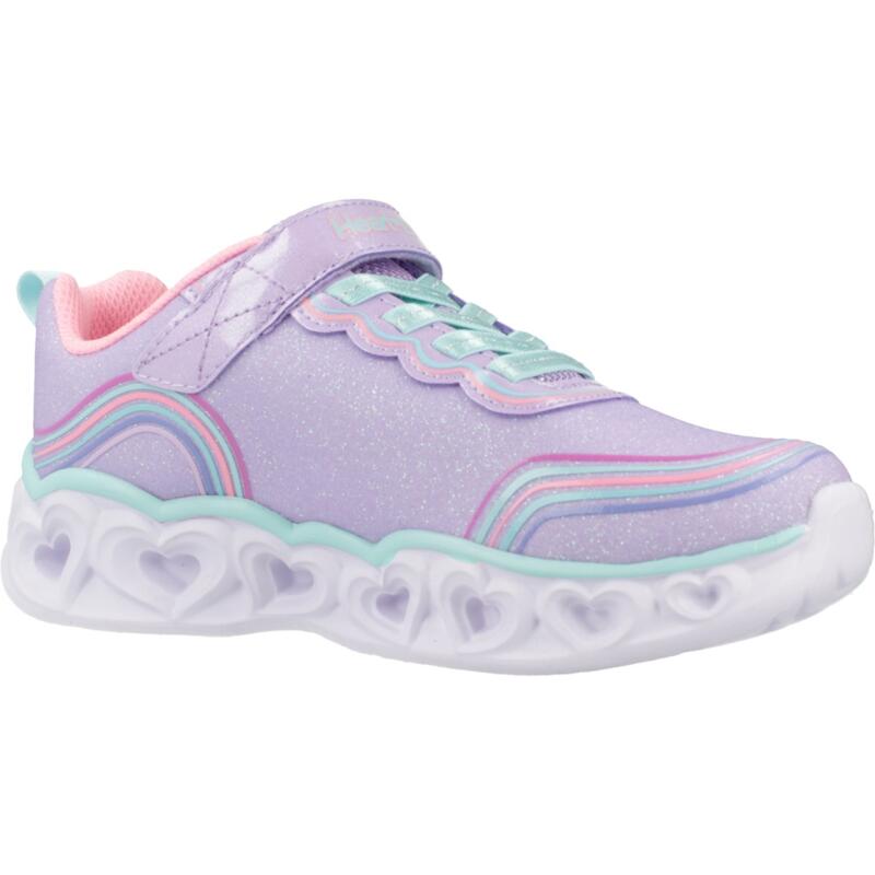 Zapatillas niña Skechers Heart Lights - Retro Violeta