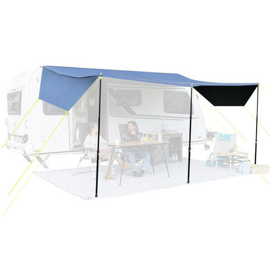 Voile d'ombrage auvent Freeway 400x300 - Protection contre UV pour caravane