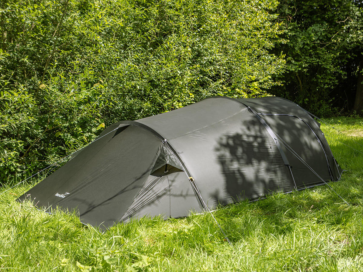 Tenda de trekking Oteren - 3 pessoas - Túnel - Ultraleve - Montagem rápida 2/7