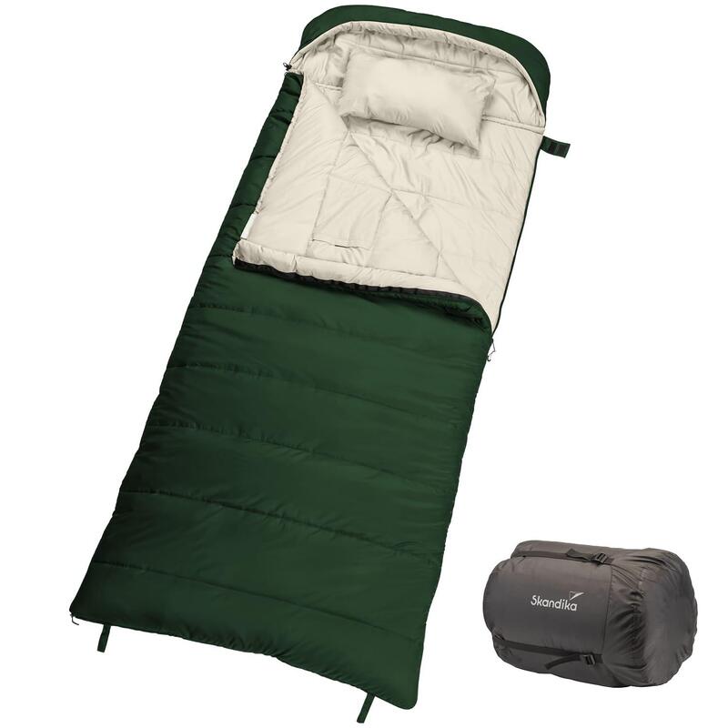 Saco de dormir-manta Oppdal - Outdoor - para adultos - 3 estaciones - compacto