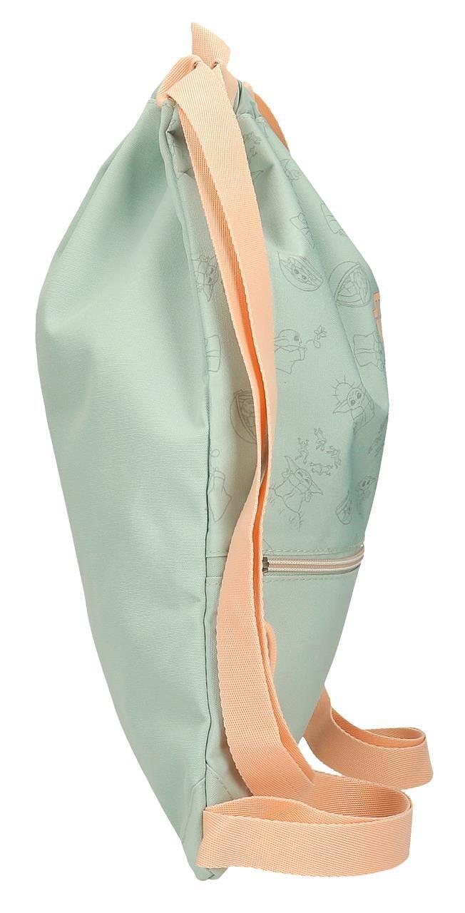 Saco de ginástica Unisex Star Wars Grogu 46cm Verde 4/5
