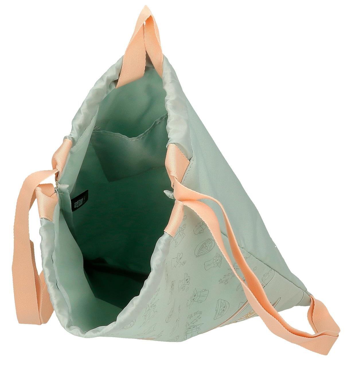 Saco de ginástica Unisex Star Wars Grogu 46cm Verde 3/5