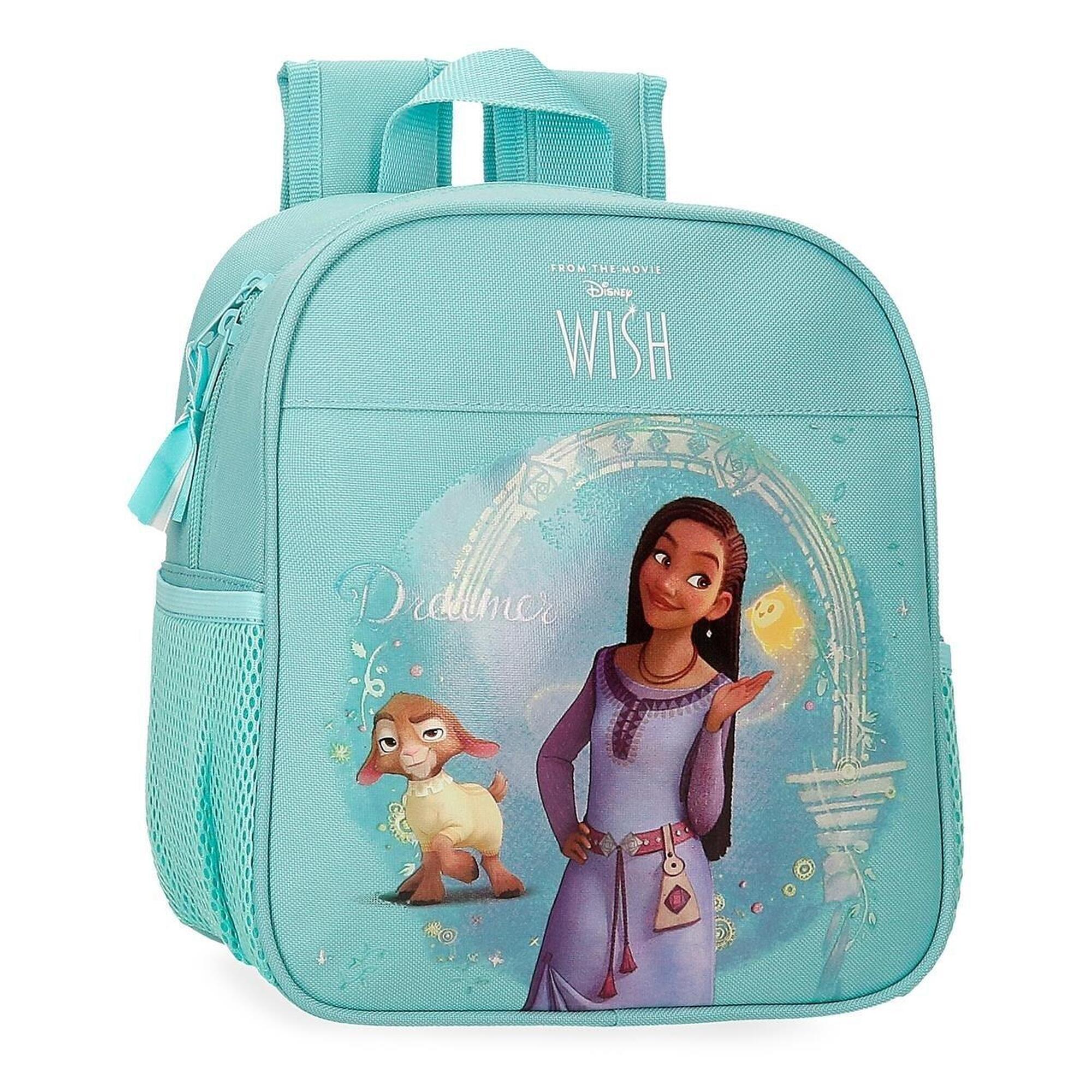 Mochila escolar Nina Disney Wish Dreamer 25 cm Azul Decathlon