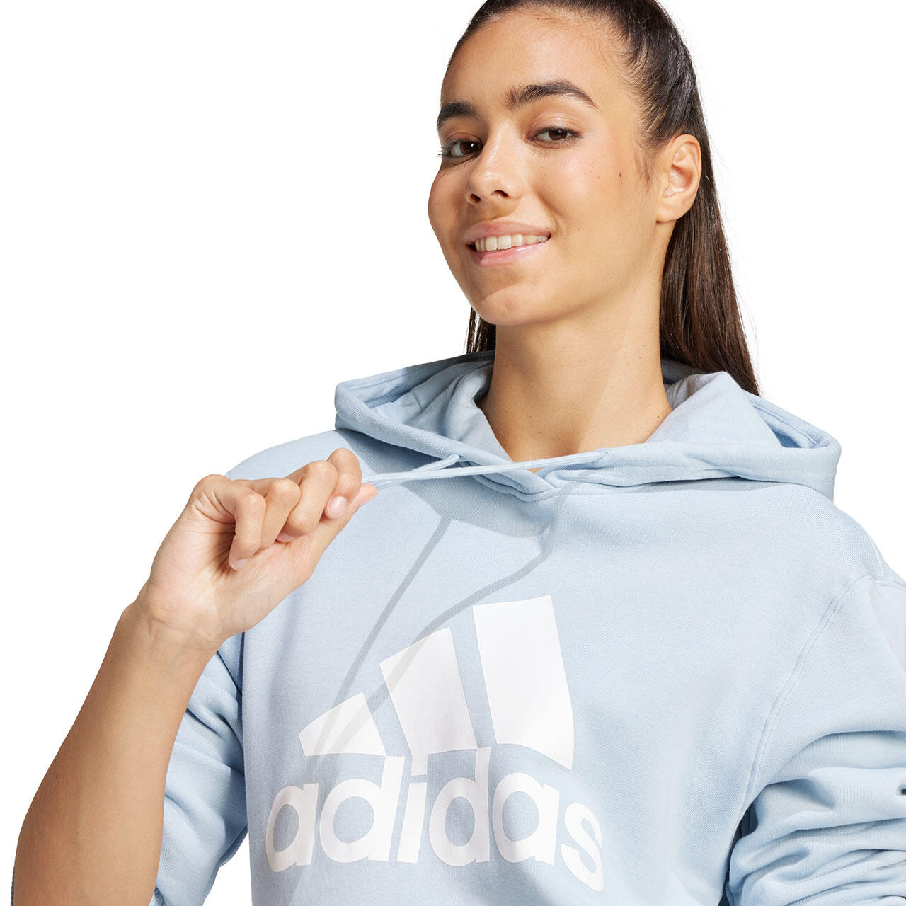 Bluza damska adidas Essentials Big Logo Regular Fleece Hoodie 5/6