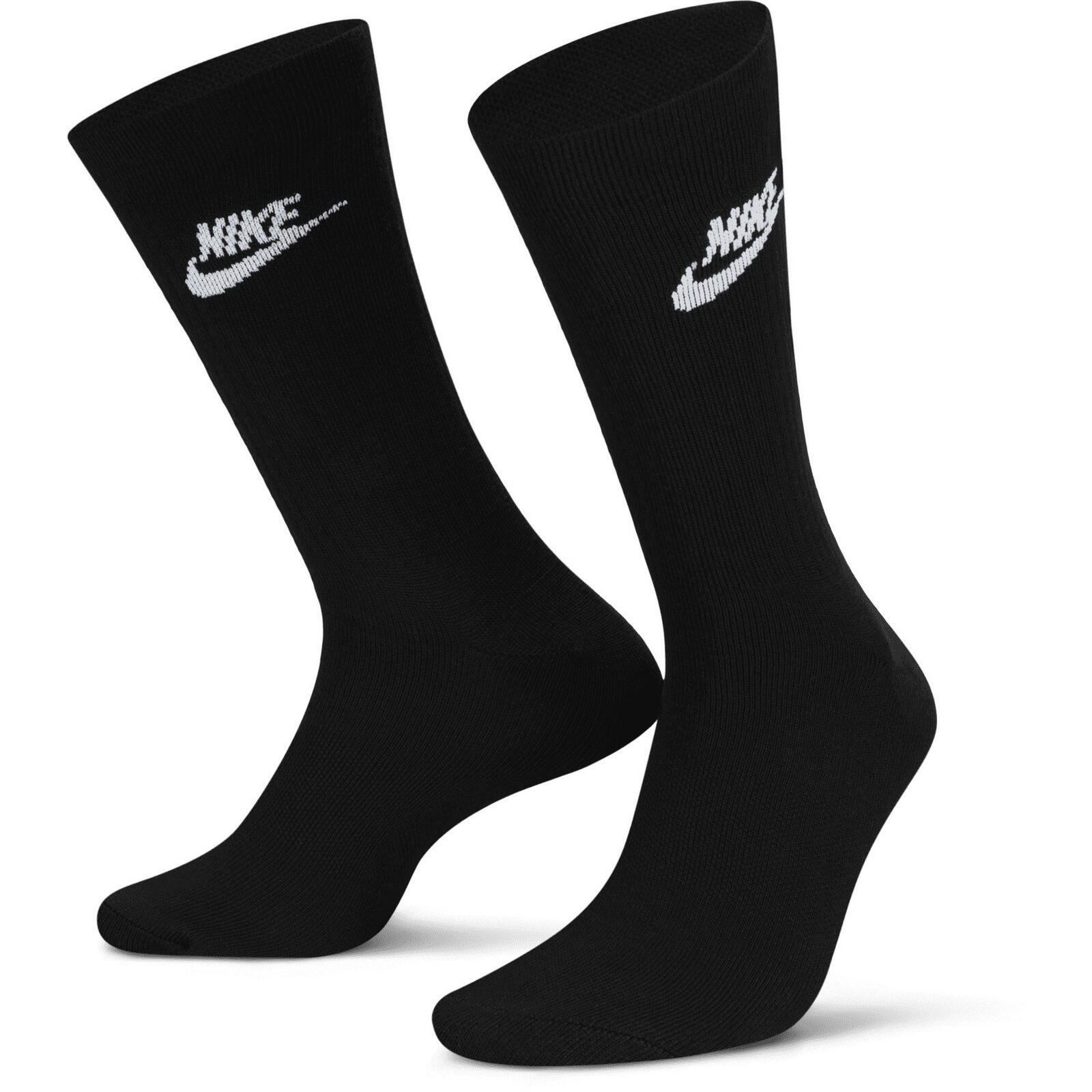 NIKE MEIAS Nike Sportswear Everyday, Preto, Unissex