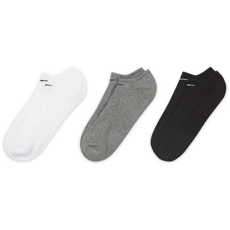 Sosete unisex Nike Everyday Cushioned Training No-Show 3, Multicolor