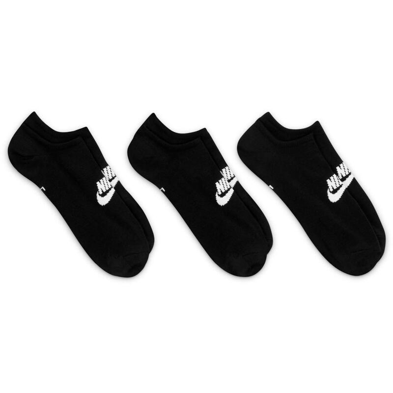 MEDIAS Nike Sportswear Everyday Essential No-Show Socks, Negro, Unisexo