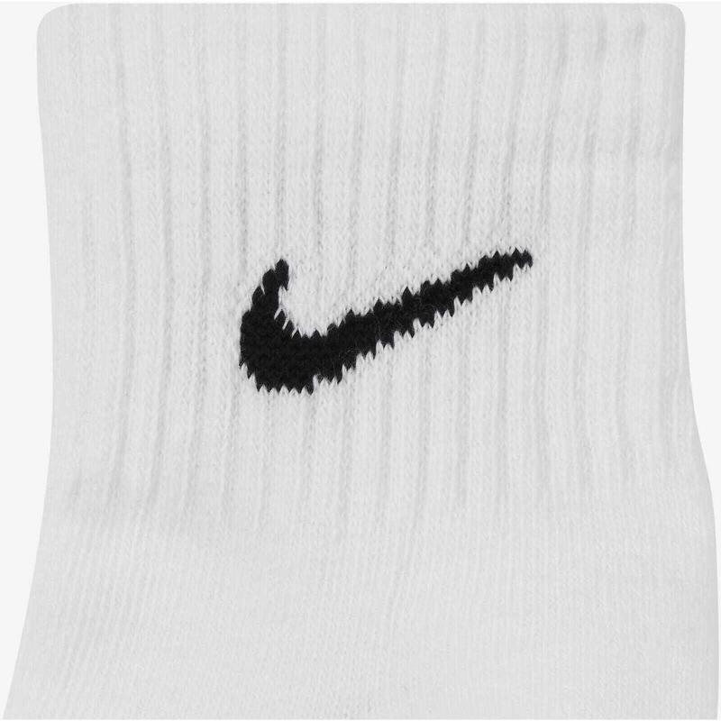 Sosete unisex Nike Everyday Cushioned, Alb