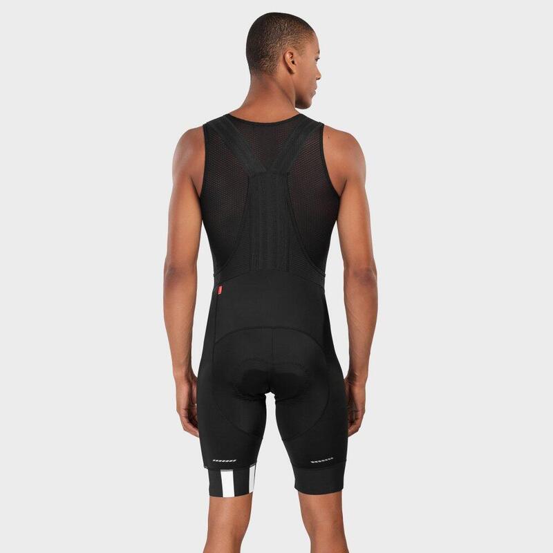 Herren Radsport kurze fahrradträgerhose für Aspen SIROKO Schwarz