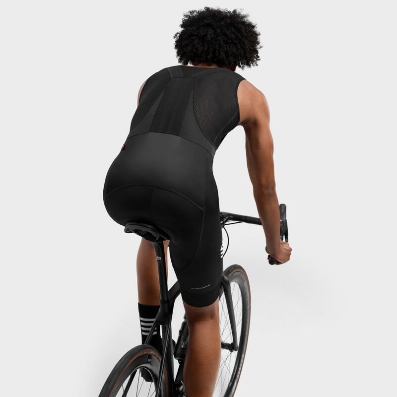 Herren Radsport kurze fahrradträgerhose für Flandrien SIROKO Schwarz