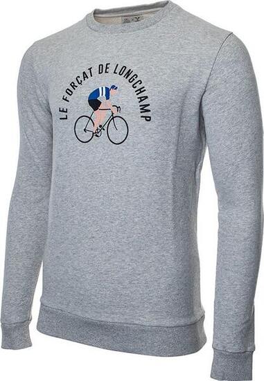 Sweatshirt LeBram x Sports d'Époque Forçat de Longchamp Gris Chiné