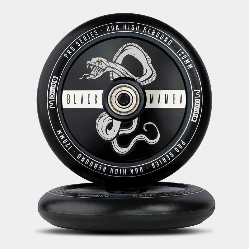 Kółka do hulajnogi wyczynowej dla dzieci Movino Black Mamba Stunt Wheels 88A 120