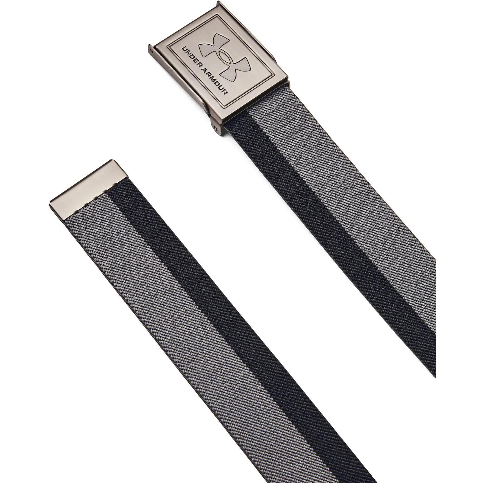 Cintura Under Armour M Stretch Webbing Belt, Grigio, Unisex 2/2