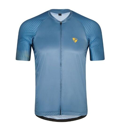 Chemise cycliste à manches courtes pour homme - Ziener NEARO Cloudy Sky Taille L