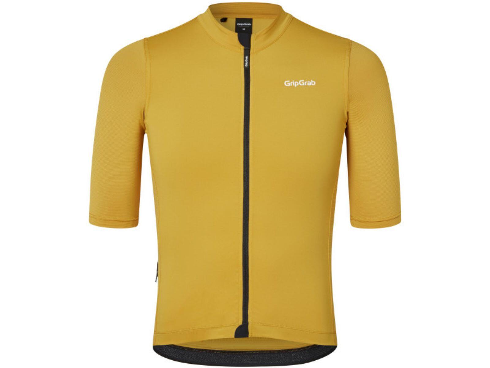 Fietsshirt Korte Mouw Heren - GripGrab Ride Mosterd Geel Maat XL 2/3