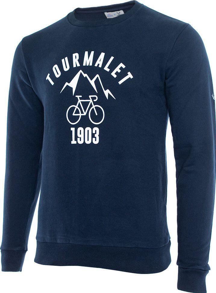 LEBRAM Sweat LeBram x Sport d'Epoque Tourmalet Dunkelblau