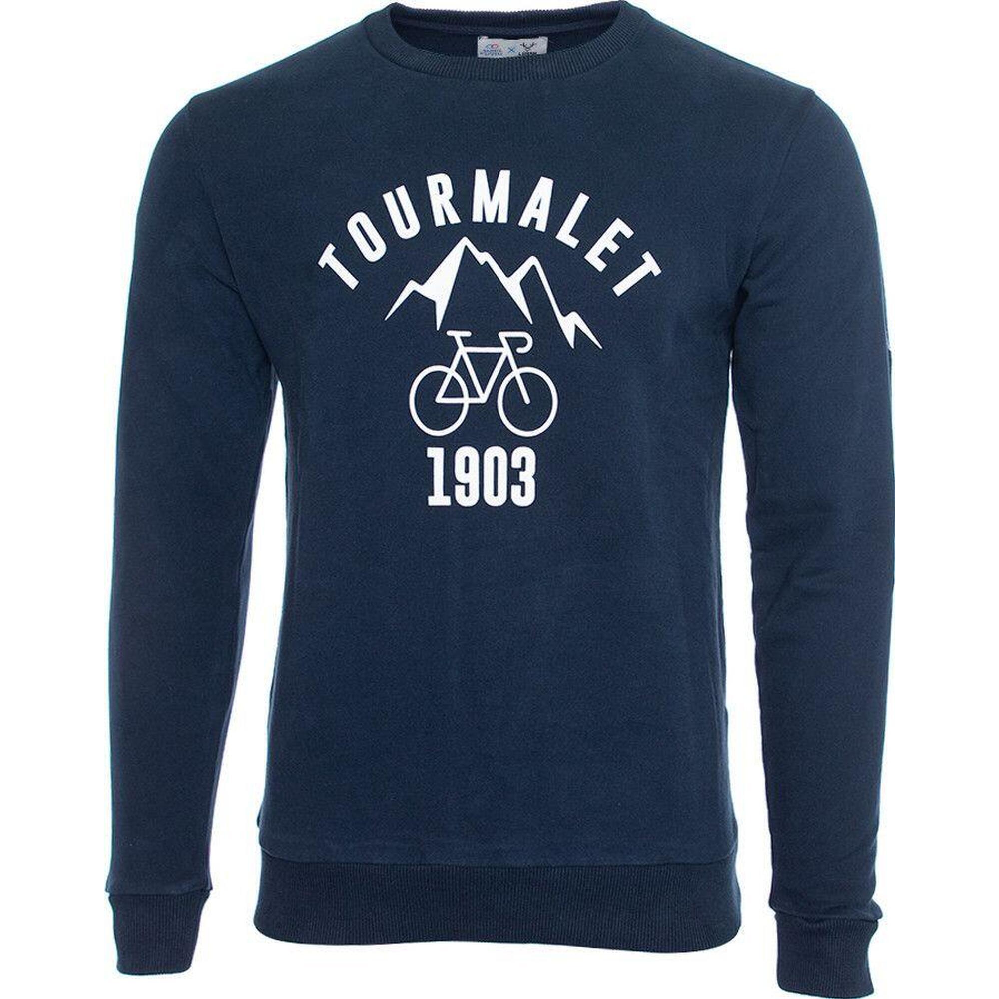 LeBram x Sport d'Epoque Tourmalet Felpa blu scuro