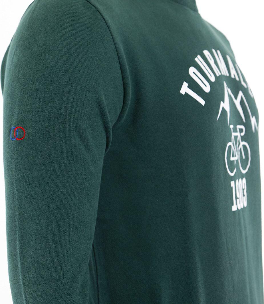 Sweat LeBram x Sport d'Epoque Tourmalet Vert Bouteille 4/6