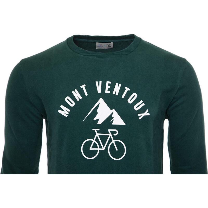 Sweat LeBram x Sport d'Epoque Mont Ventoux Vert Bouteille