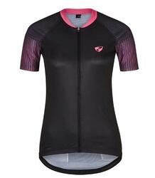 Chemise cycliste à manches courtes pour dames - Ziener NAIALA Noir Taille 44