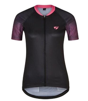 Chemise cycliste à manches courtes pour dames - Ziener NAIALA Noir Taille 44