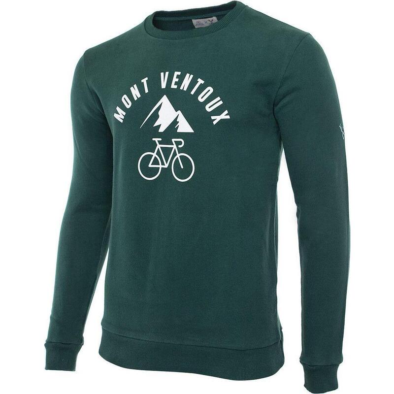 Sweat LeBram x Sport d'Epoque Mont Ventoux Vert Bouteille