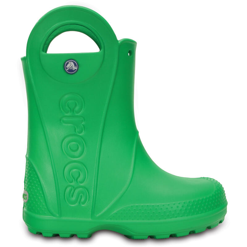 Bottes Crocs Handle It Rain, Vert, Enfants