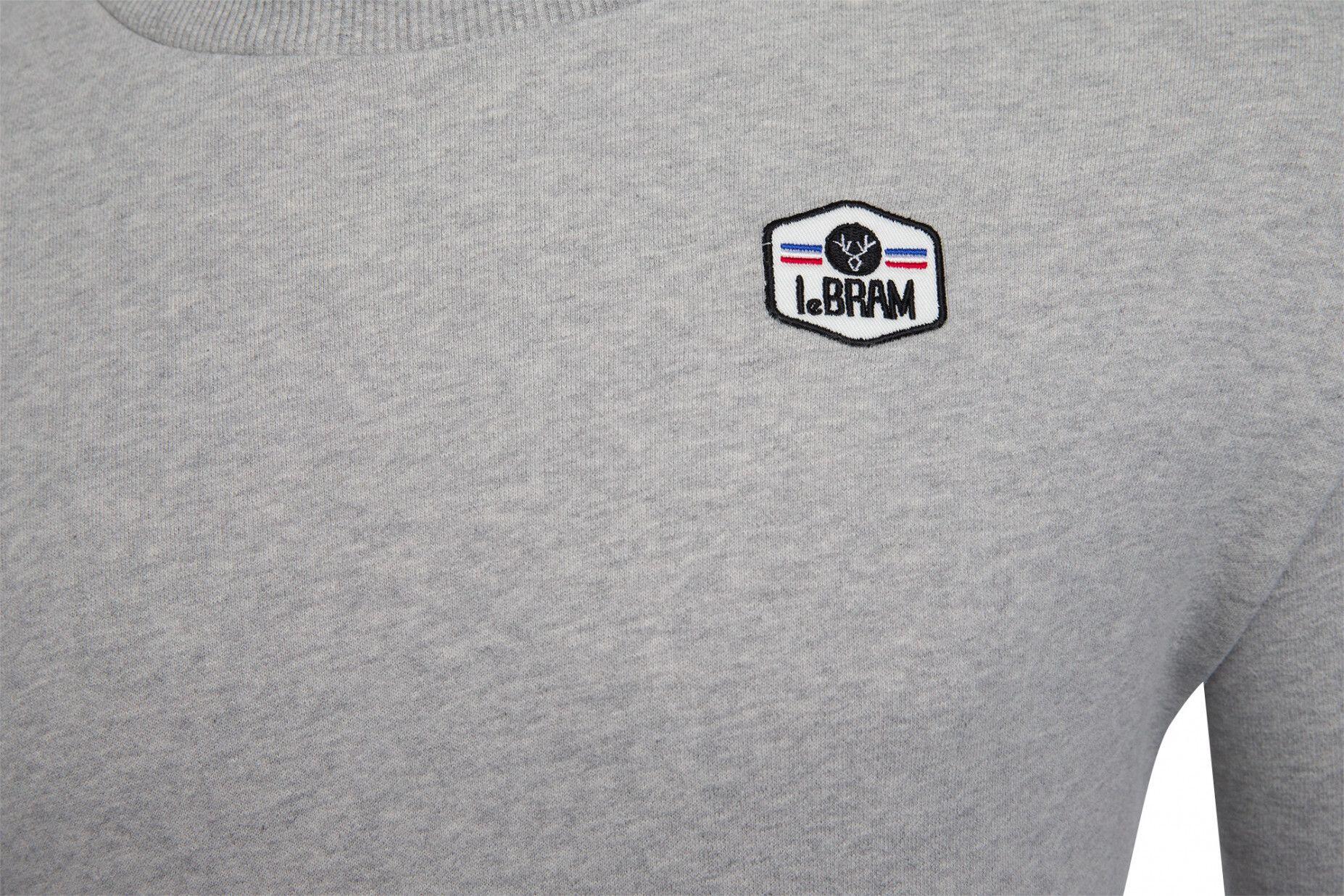 Sweatshirt LeBram Ecusson Gris 4/5