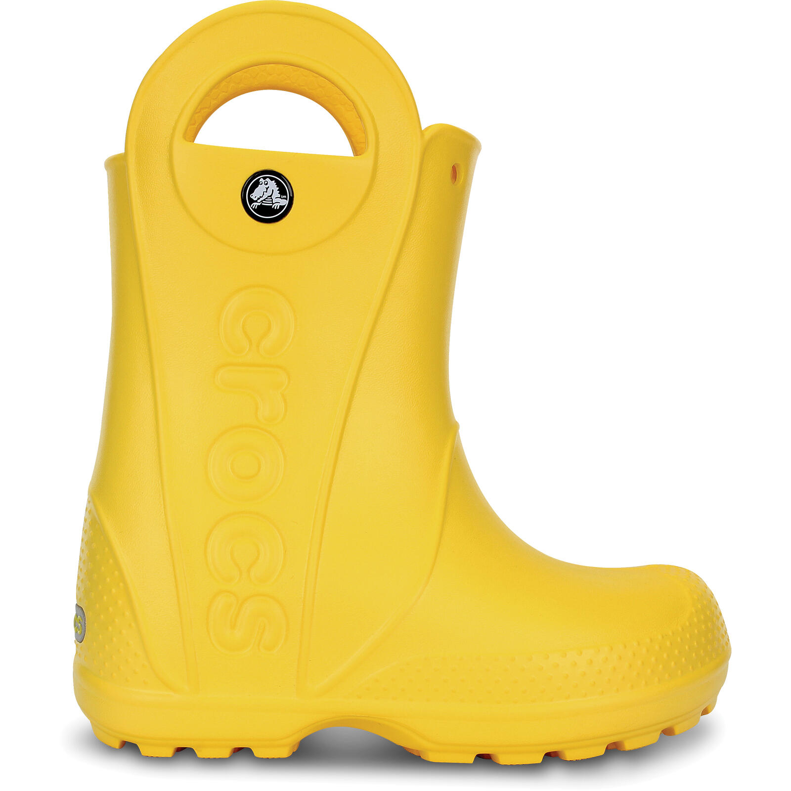 Stivali Crocs Handle It Rain, Giallo, Bambini 2/7