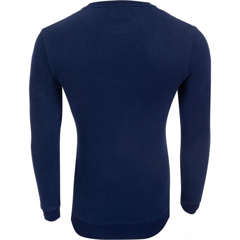 LeBRAM x SPORT D'EPOQUE SWEAT HEXAGONE NAVY BLUE