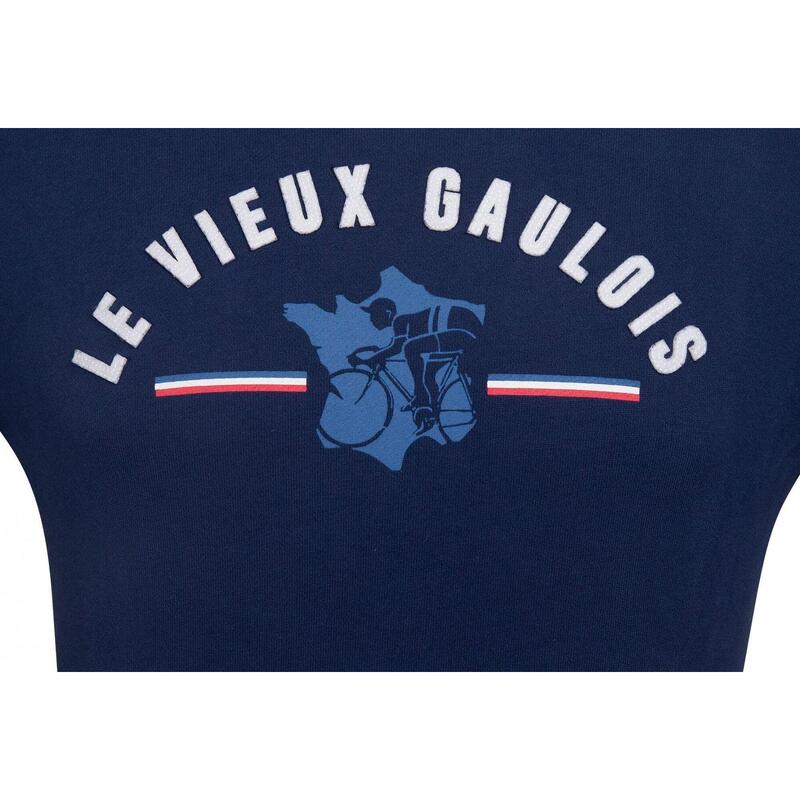 LeBRAM x SPORT D'EPOQUE SWEAT HEXAGONE NAVY BLUE